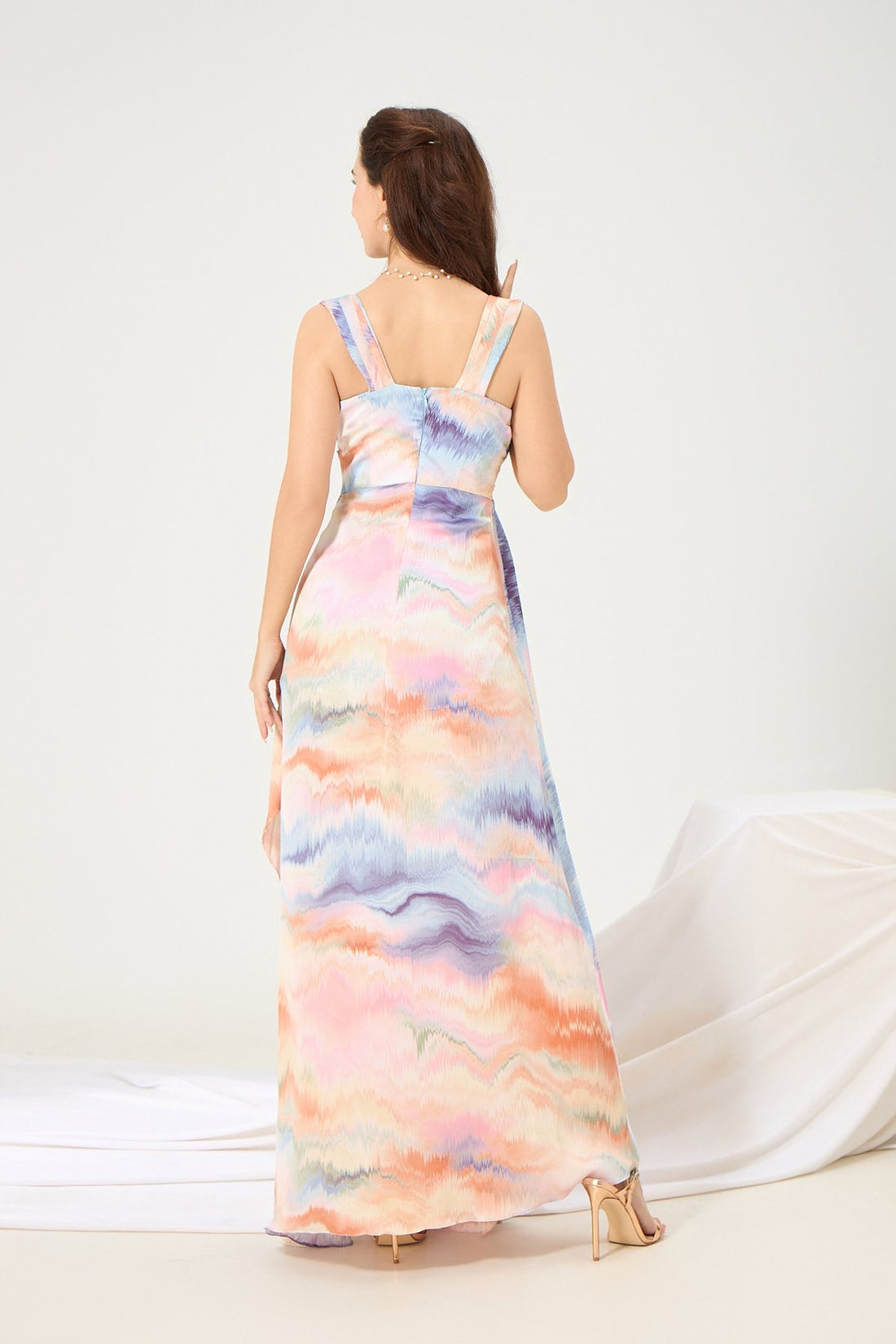 Sirena Watercolor Gown